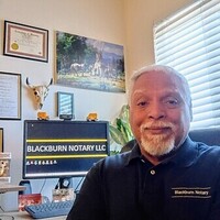 Notary Public in West Covina, California 91792, Gilbert Blackburn