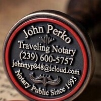 Notary Public in Fort Myers, Florida 33908, John Perko