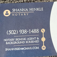 Notary Public in Louisville, Kentucky 40216, Shanna Hinkle