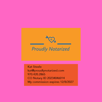 Notary Public in Fort Collins, Colorado 80521, Kat Steele