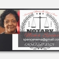 Notary Public in Richmond, Virginia 23225, Nema spence