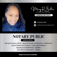 Notary Public in Centerville, Georgia 31028, Mary Battie