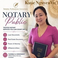 Notary Public in Huntington Beach, California 92648, Katie  Nguyen Vu
