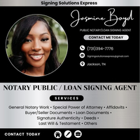 Notary Public in Jackson , Tennessee 38305, jasmine boyd boyd