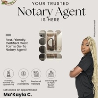 Notary Public in West Palm Beach, Florida 33407, Ma’Kayla Young 