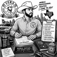 Notary Public in Houston, Texas 77016, Armando R.V