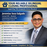 Notary Public in hyattsville, Maryland 20784, Jeremias Soza Salgado