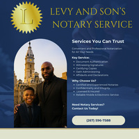Notary Public in PHILADELPHIA, Pennsylvania 19104, Quilly Levy