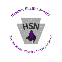 Notary Public in Indiana , Pennsylvania 15701, Heather Shaffer