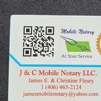 Notary Public in East Helena, Montana 59635, James E or Christine Fleury