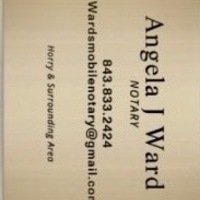 Notary Public in Garden City , South Carolina 29576, Angela J Ward