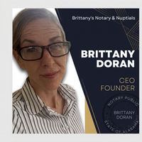 Notary Public in Laceys Spring, Alabama 35754, Brittany Doran