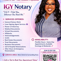 Notary Public in Detroit, Michigan 48223, Neishara Pope