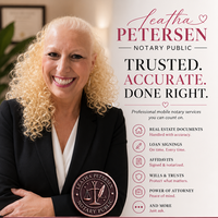 Notary Public in North Las Vegas , Nevada 89032, Leatha Petersen
