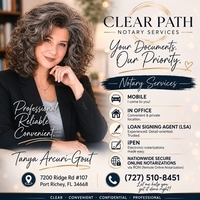 Notary Public in Port Richey, Florida 34668, Tanya Arcuri-Gout