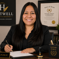Notary Public in San Antonio, Texas 78252, Luana Hartwell