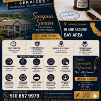 Notary Public in Pleasanton, California 94588, Swapna Swain