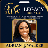 Notary Public in Atlanta, Georgia 30327, Adrian Walker
