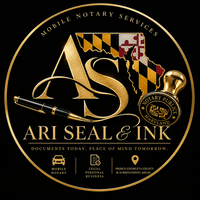 Notary Public in BRENTWOOD, Maryland 20722, Arie Seal