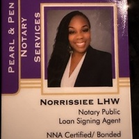 Notary Public in Coconut Creek, Florida 33066, Norrissie Howard