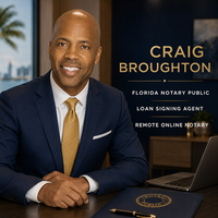 Notary Public in Pensacola, Florida 32505, Craig Broughton 